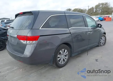 2015 Honda Odyssey Ex-L из США, поврежденный, VIN 5FNRL5H63FB088847